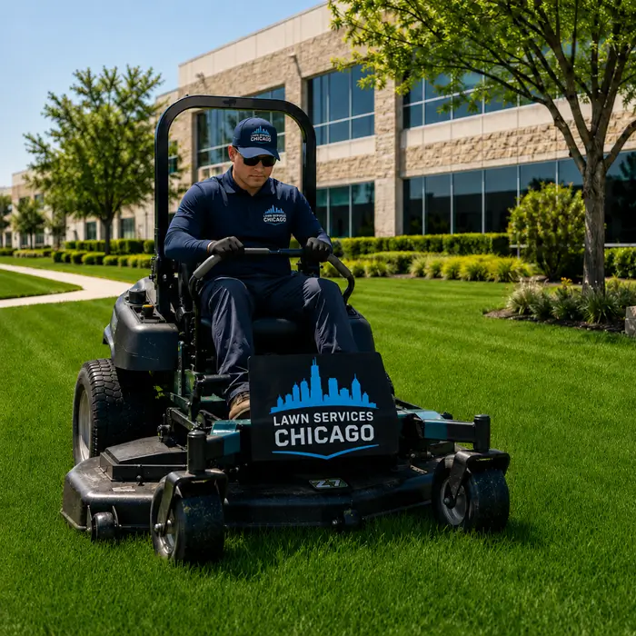 commercial & residential lawn mowing chicago
