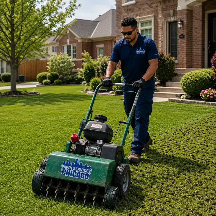 chicago lawn aeration
